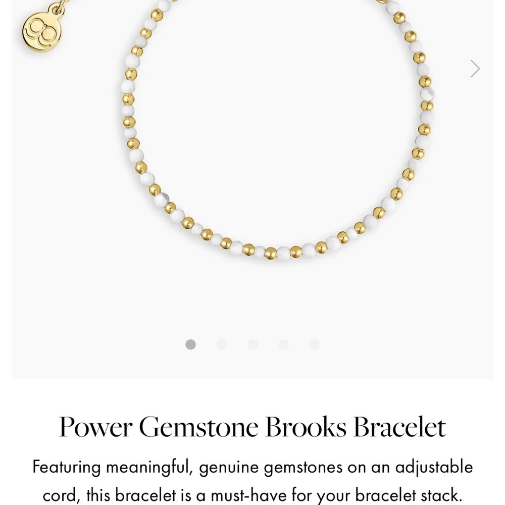 Gorjana Power Gemstone Brooks Bracelet